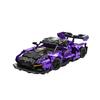 Высокотехнологичная гальваника MOC Purple 1:14 спортивных автомобилей, электрическое приложение, радиоуправляемая модель автомобиля, 1227 шт., строительные блоки, кирпичные игрушки, подарочный набор