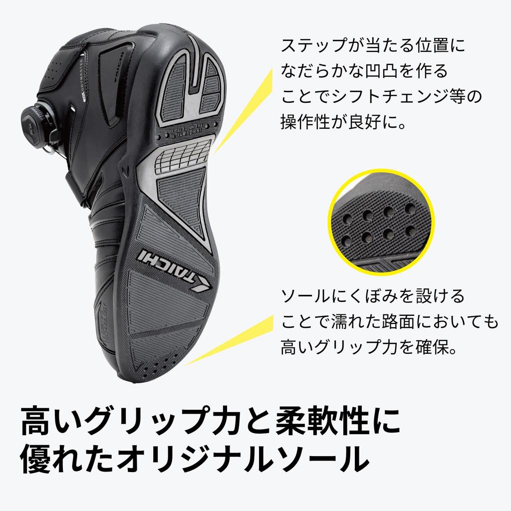 Мотоботы RS Taichi 006 Drymaster Boa RSS006 Черно-красные (26,0 см)