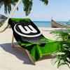 VfL Wolfsburg Print Beach Towel, Large Soft Quick Dry Towel for Beach Camping Swimming
