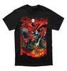 Винтажная футболка SPAWN из фильма, короткий рукав, черный цвет, ретро, классическая, горячая новинка, унисекс