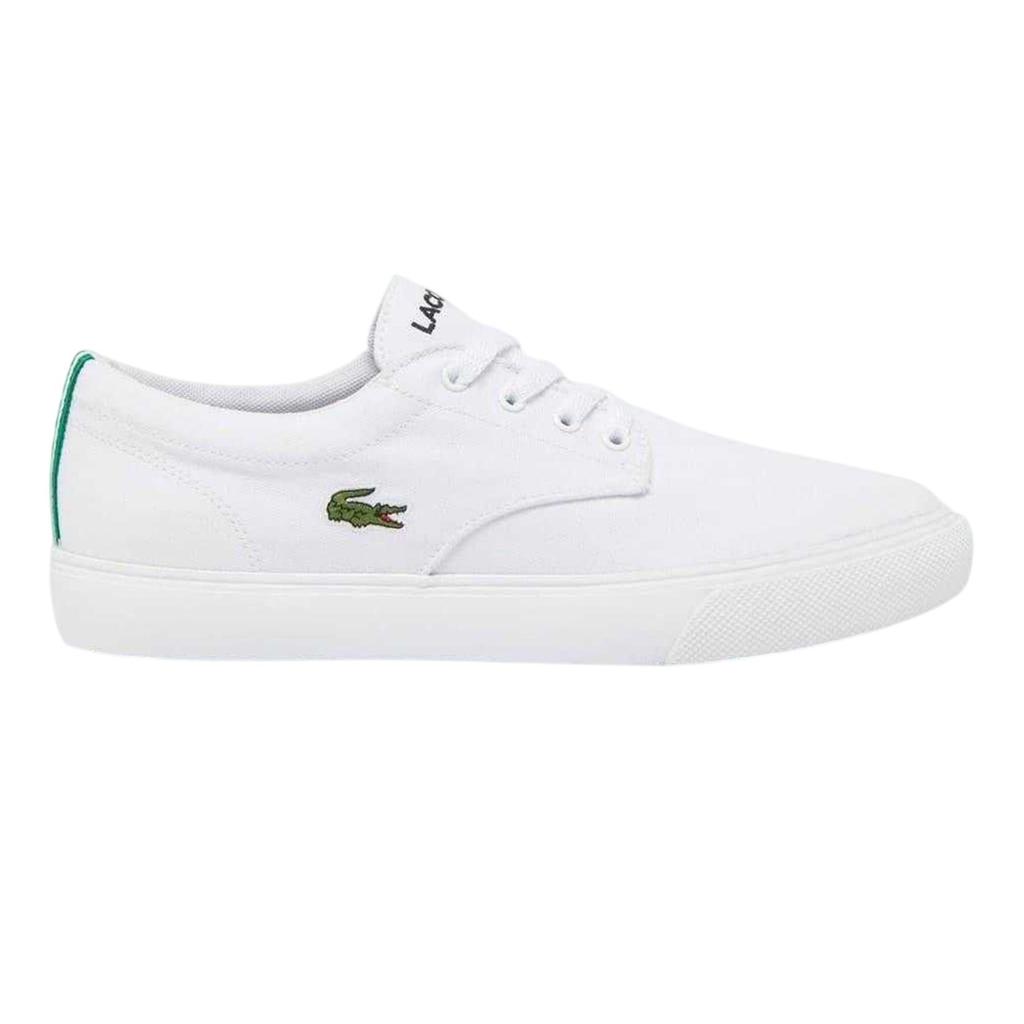 Lacoste Mens Canvas Grip Flat Trainers