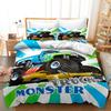 3D Truck Printed Duvet and Pillowcase 2 or 3 Luxury Bedding AU/EU/DE Full Size Soft and Quick Drying Home Decor Home Gift
