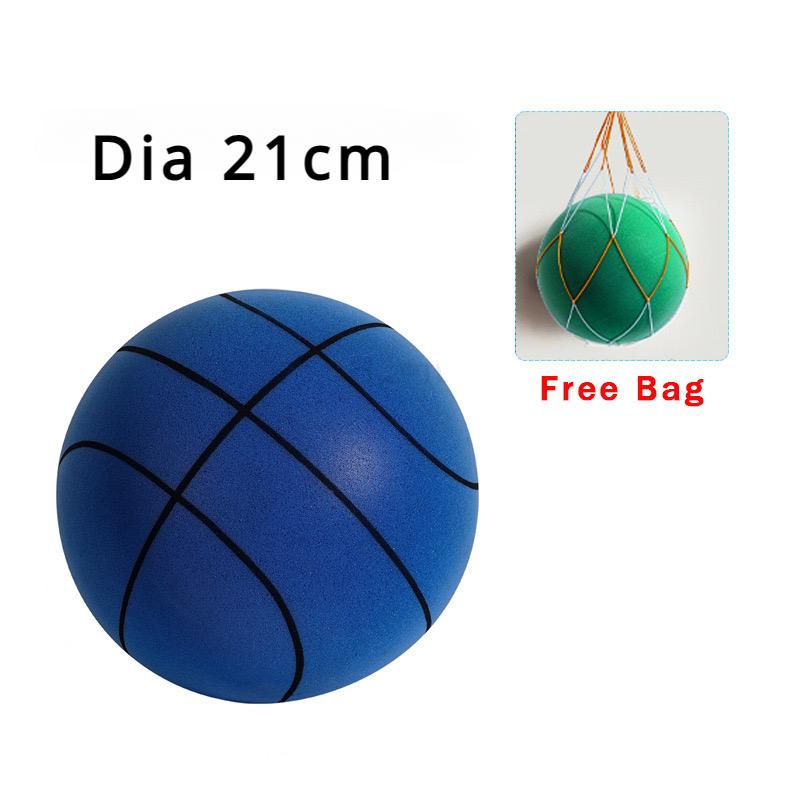 18/21/24 см детский прыгающий немой баскетбольный мяч, сжимаемый немой прыгающий баскетбольный мяч для дома, бесшумный мяч из пенопласта, баскетбольный мяч, прыгающий футбол