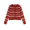 Женский свитер Xiangying с узором Fair Isle