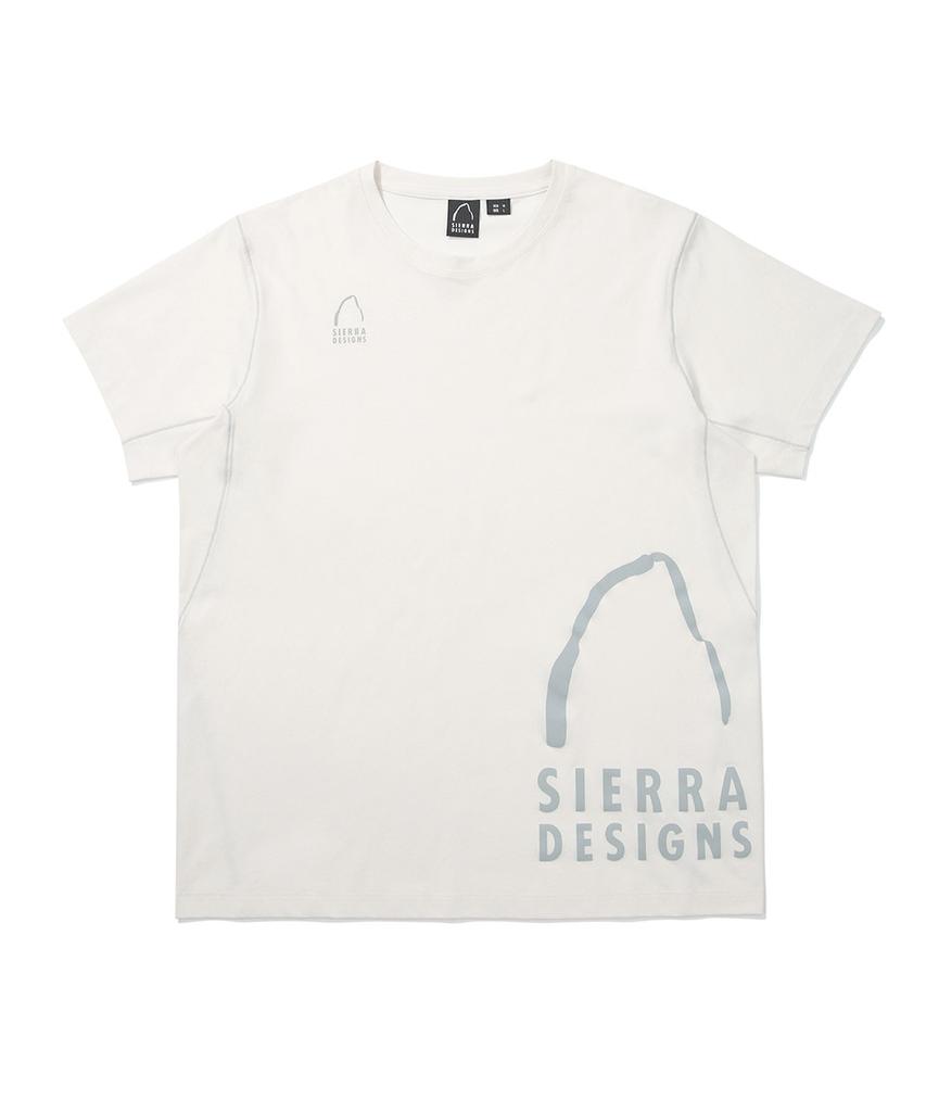 SIERRA DESIGNS Half Dome Chill-Lite Short Sleeve T-Shirt Ivory