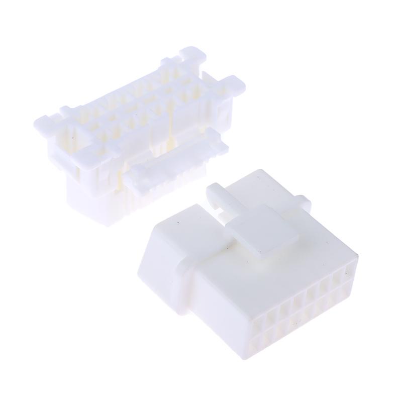 Dj7163-1.8-11/21 16-контактный 179631-1 Автомобильный OBD-разъем Диагностическая розетка Вилка Совместим с Toyota