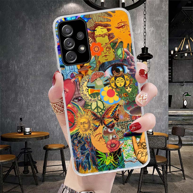 Chakra Insist Yoga Phone Case For Samsung Galaxy A12 A22 A32 A52 A72 A02S A51 A50S A71 A70 A31 A20S Note 20 Ultra S10 A10S Galax