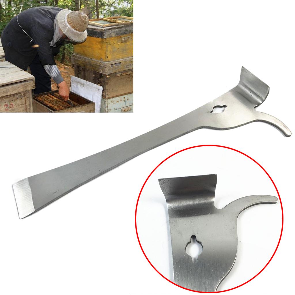 1 шт. новый 25 см из нержавеющей стали скребок для пчелиного улья с когтями, инструмент для пчеловодства, оборудование для уборки