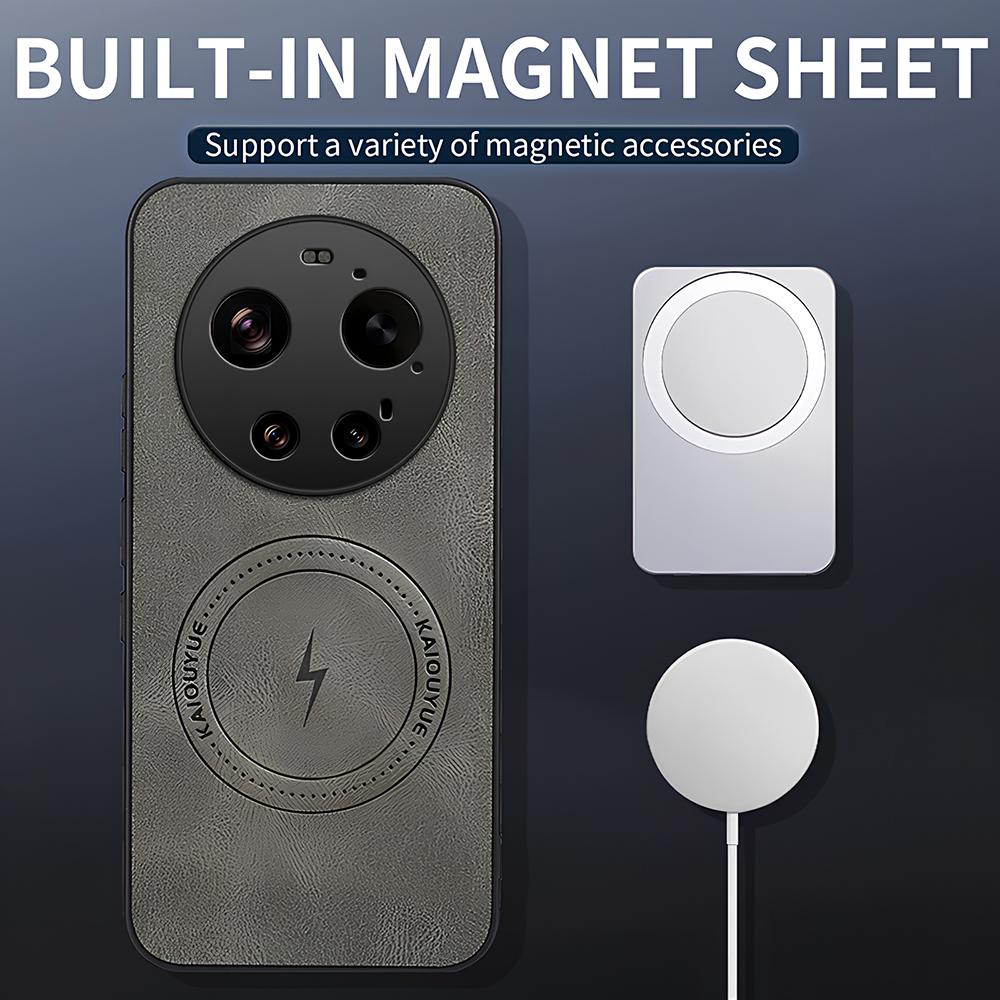 Для Xiaomi Mi 17 Ultra 17 Pro Max 17T Pro 15T 14T Pro Чехол Магнитный Модный PU Кожа Ударопрочный Защита Задняя Крышка Телефона