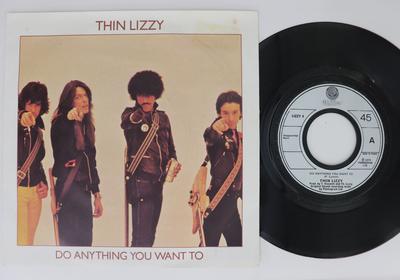 7-дюймовая пластинка THIN LIZZY Делай что хочешь Только LIZZY4 VERTIGO 1979 UK Рок Б/У