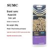 SUMC Золотая 8/9/10/11-скоростная полая цепь для горных/шоссейных велосипедов 24/27/30 скоростей
