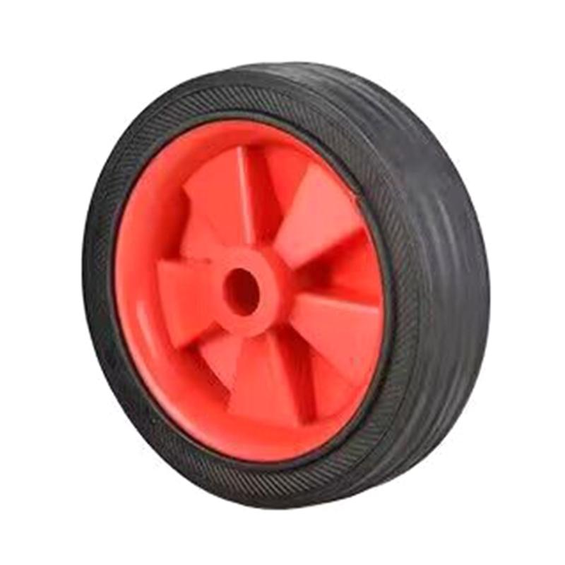 Сверхпрочное сменное колесо для воздушного компрессора, пластиковые ролики 5 дюймов/6 дюймов, амортизирующий нескользящий дизайн, плавный ход