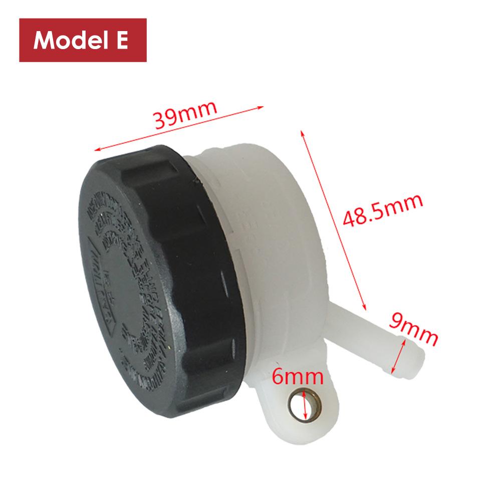 Refit Motorcycle Foot Rear Brake Master Cylinder Tank Oil Cup Fluid Bottle Reservoir