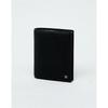 Daks Black Imported Leather Check Line Point Wallet Dbwa4e852bk