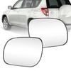 Зеркальное стекло с подогревом с пластиной для TOYOTA RAV4 2006 2007 2008 2009 2010 2011 2012 Левое Правое Зеркальное стекло Запасная часть