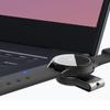 Портативное беспроводное зарядное устройство с двойным интерфейсом и USB Type-C для часов Samsung