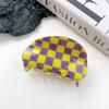 Acetate Bathing Women Hair Clips Hair Accessories Korean Style Crab Clips Semicircle Hair Claws