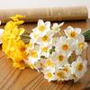 Wedding Home Decoration Living Room Wreath Narcissus Fake Flowers Daffodil Artificial Plant