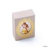 THE KISS Красавица и Чудовище Disney Princess Belle BOX с посланием Серебряное ожерелье [The Kiss] DI-SN1402CB [Disney Collection] [Оригинальная открытка]
