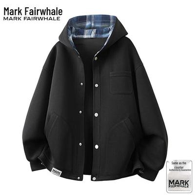 Мужская толстовка с капюшоном на молнии Mark Fairwhale, плотная