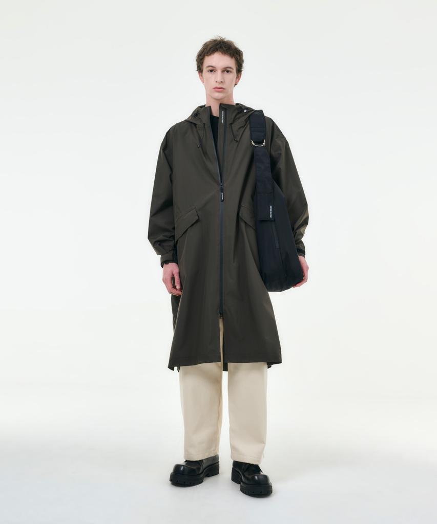 Whether Weather Hwaseong Men'S Weather Coat Essential Collection Dark Khaki
