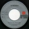 7inch Record LA BIONDA - One For You, One For Me 15573AT Ariola 1978 Germany Soul/Funk Used
