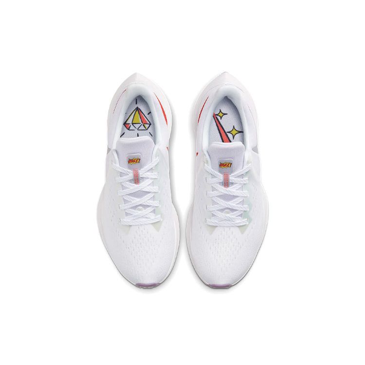 Nike Air Zoom Winflo 6 White Violet Star Женские кроссовки Magic-Ember CW2638-181