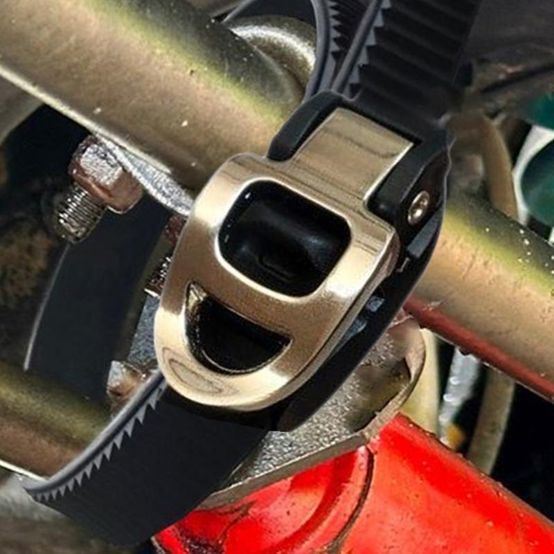 Грузовой ремень Сверхпрочные ремни для автомобильных шин 9,84 дюйма Регулируемые Погодоустойчивые Нескользящие Эластичные стяжные ремни Ремни для багажа