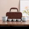 Yunyan Crackled Glaze Portable Travel Tea Set