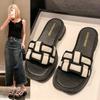 Fashion Super Popular French Thick-soled Sandals for Women In Spring and Summer, Fashionable 2025 Autumn New Style, High-end Beach Shoes