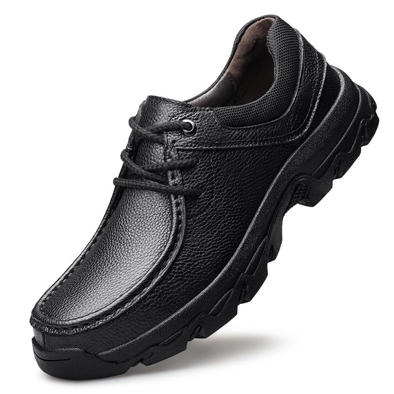 2024 Мужские брендовые туфли из натуральной кожи 36-47, мягкие кожаные туфли-оксфорды на шнуровке для вождения, повседневные нескользящие туфли из натуральной кожи