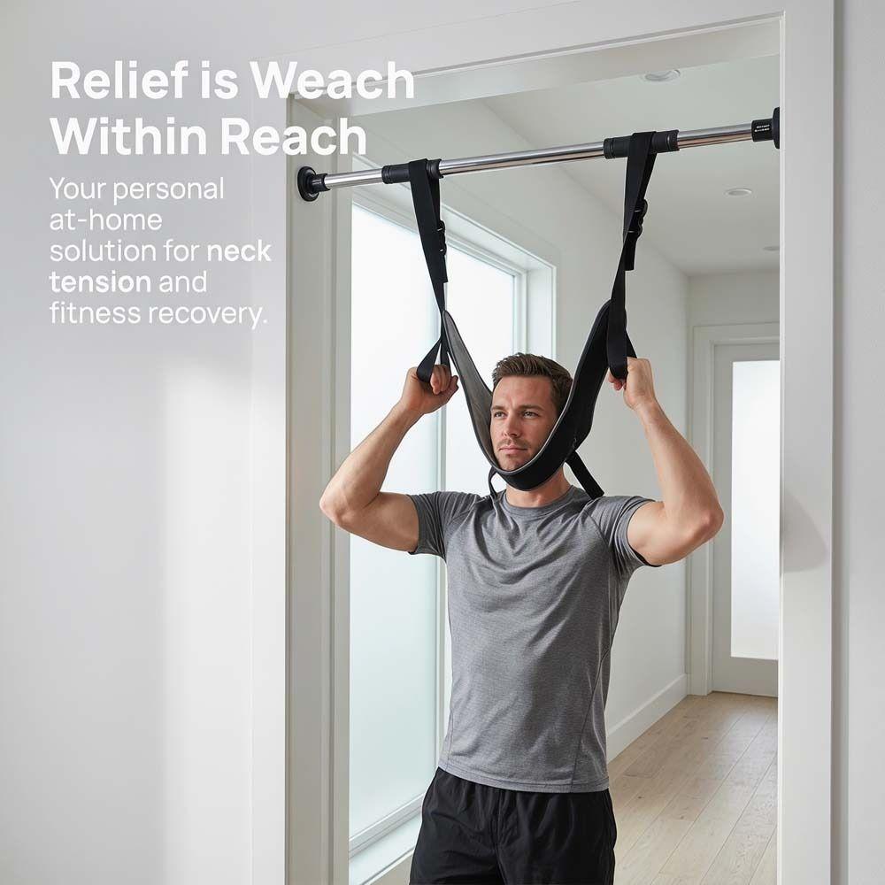 Installation-free Cervical Neck Traction Belt Neck Massager For Neck Training