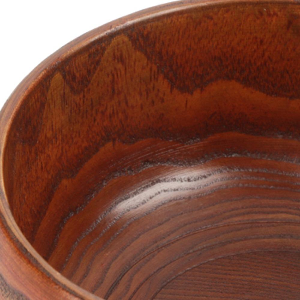 Wood Wooden Yarn Bowl With Holes Handmade Yarn Bowl Durable Knitting Yarn Bowl  For Knitting