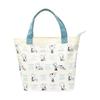 Mini Tote Bag Tote Back with Zipper Zipper Charlie Brown Mini Bag Handbag with Zipper Lunch Bag Lunch Tote 0292 Kinari [Snoopy] Women's (SPZ-2848)