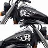 Modification Motorcycle Ornament 3D Fuel Tank Stickers Flame Skulls Decals Helmet Decration