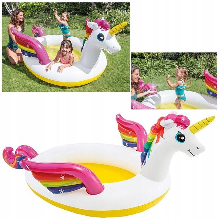Swimming Pool 272x193x104 Unicorn With Sprayer #57441Np Intex