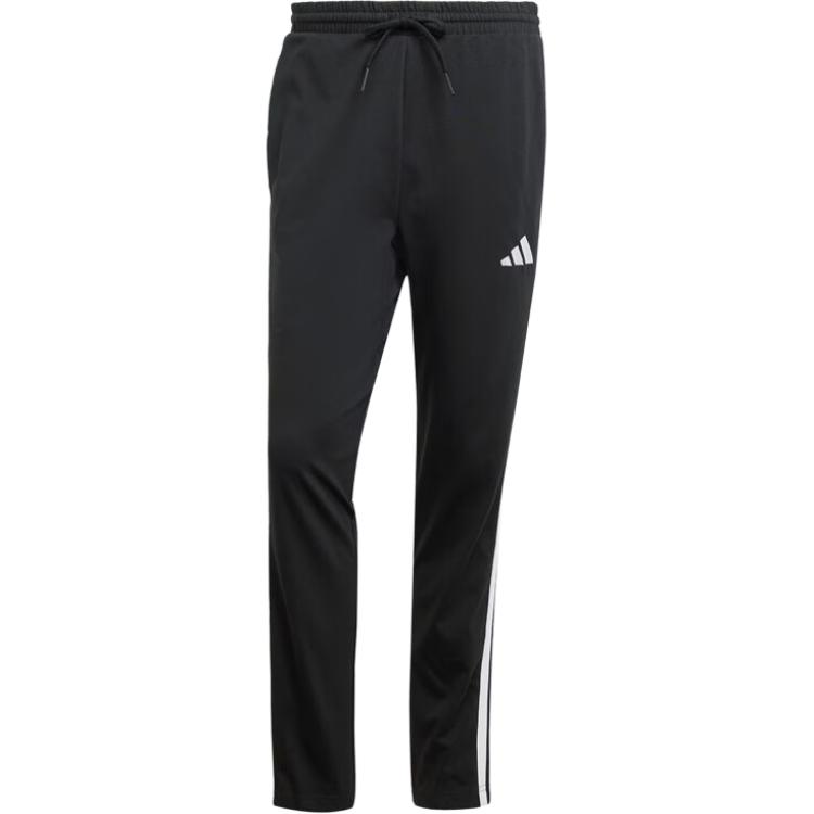 adidas Повседневные брюки мужские черные умеренного прямого кроя JE6430