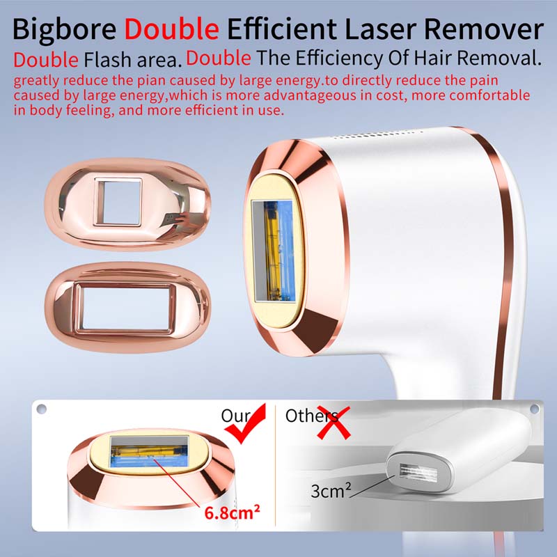 Ледяное Охлаждение Ручной Легкий Эпилятор Удалятор Постоянный Депилятор Устройство Безболезненный Портативный Домашний IPL Машина Лазерное Удаление Волос