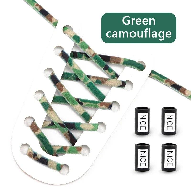 НОВЫЕ эластичные шнурки для кроссовок без завязок, шнурки для обуви с круглым металлическим замком, мужская и женская обувь для бега, кружевные аксессуары, 1 пара