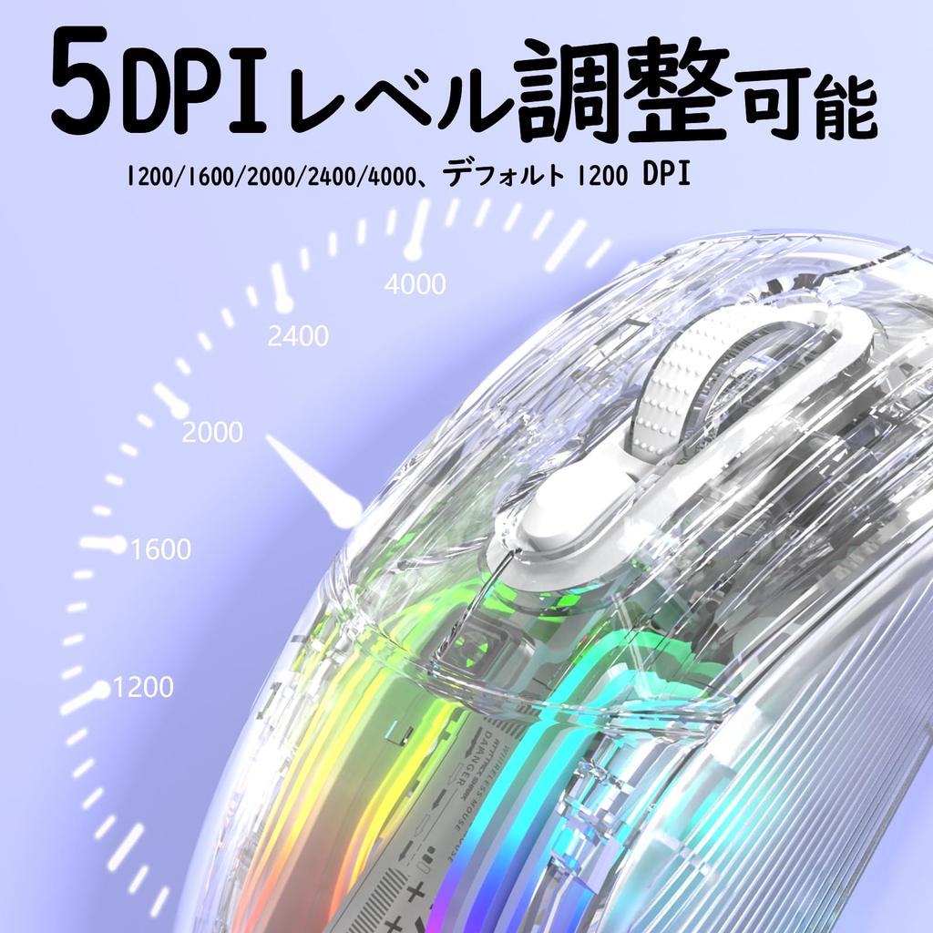 MAMBASNAKE x ATTACK SHARK X2PRO Игровая Прозрачный Скелет PixArt Беспроводная RGB RGB Подставка для Зарядки 500 мАч Регулируемая Совместимая с и Android