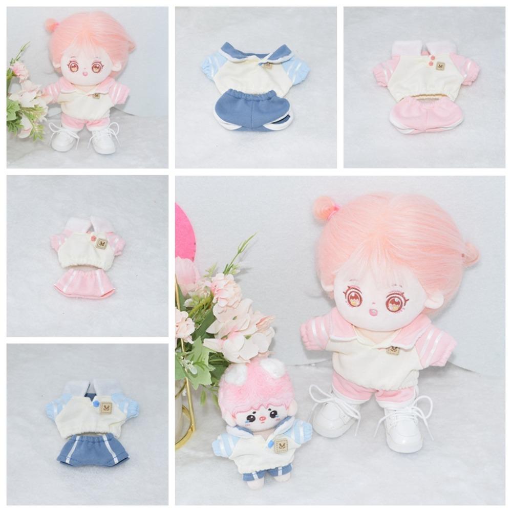 Colorful OB11 Doll Jumpsuits 10cm/20cm 1/12 BJD Dolls Skirt BJD Dolls Outfits  Kids Girls Toys