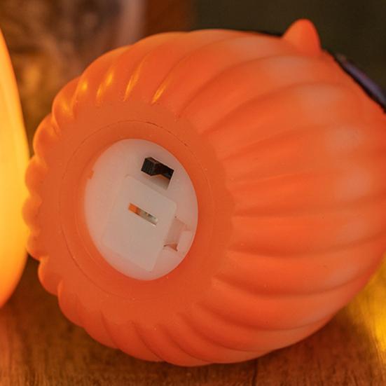 Осенняя Сова Беспламенная Свеча Светодиодный Ночник Работающий от Батареек Мерцающий Свет Свечи Хэллоуин Рождество Домашний Декор