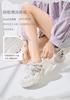 Saturday ST&SAT Dad's Shoes Women's Summer Hollow out Large Mesh Fashion Casual Shoes