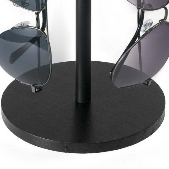 Органайзер для солнцезащитных очков, металлическая стойка для хранения с устойчивым основанием, простая сборка, настольный органайзер для очков