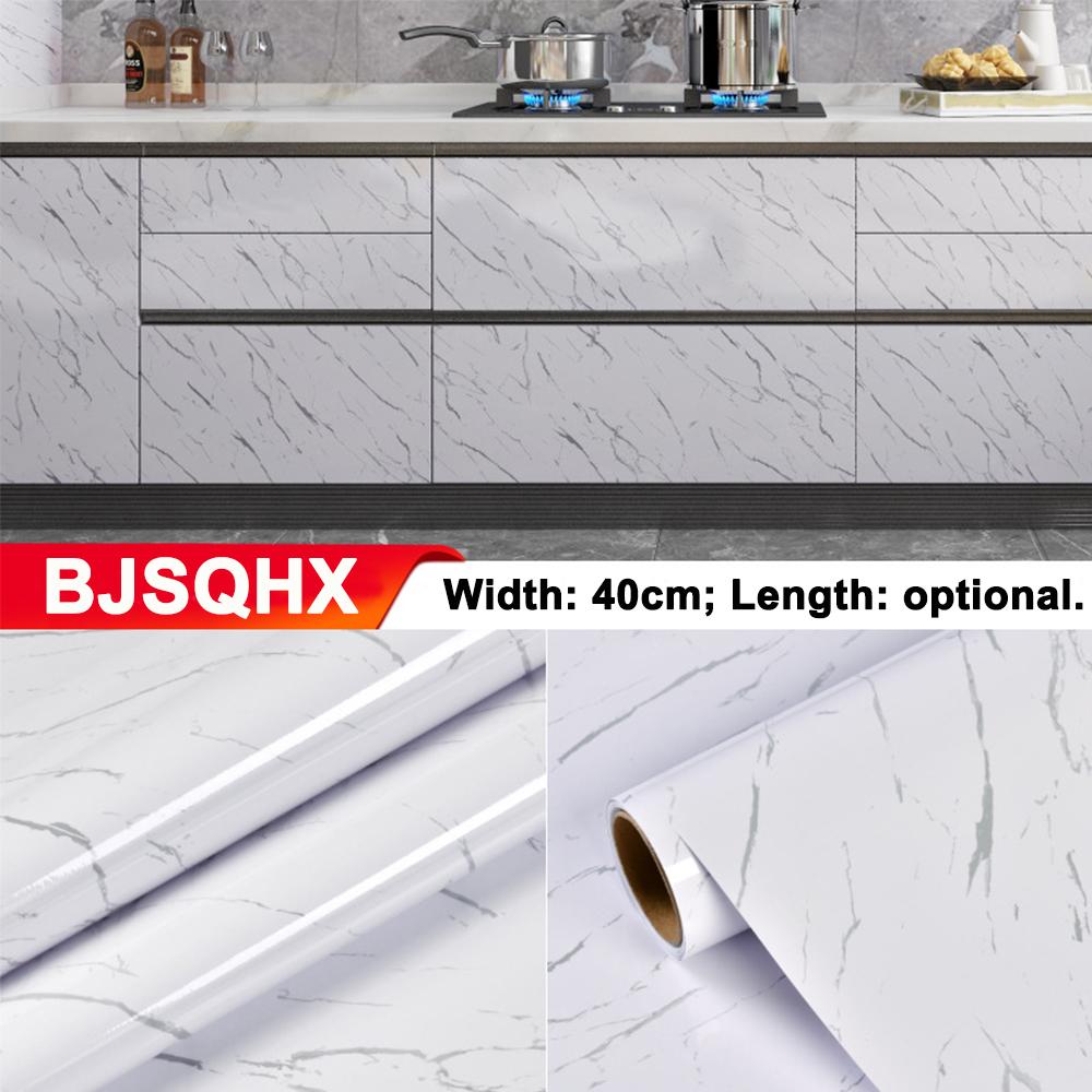 29 Styles Marble Wallpaper Home Decor Films PVC Waterproof Stickers Self-adhesive Doors Cabinet Modern Furnitures Wall Decoration