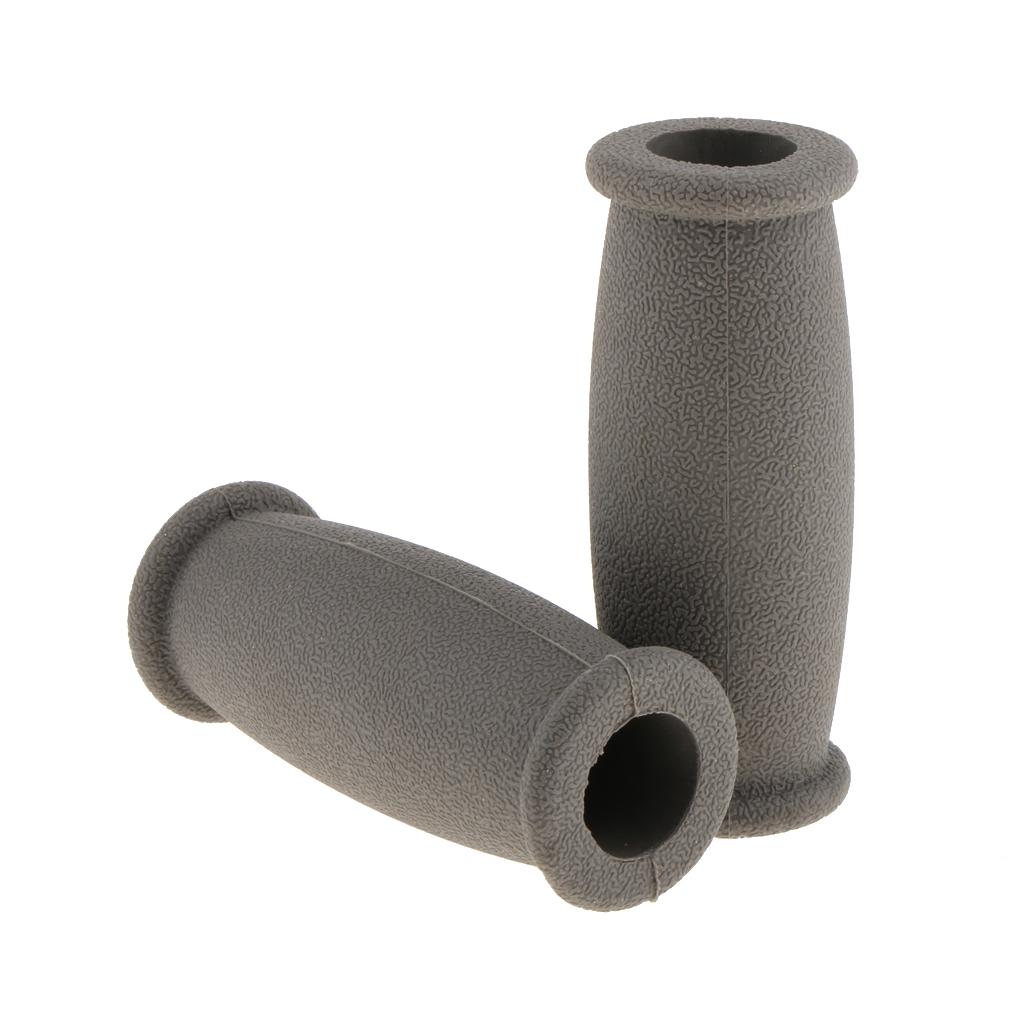 2 Pcs/Set Soft Universal Crutch Pad Hand Grip Covers Handle Replacement Cover Yellow / Gray Available