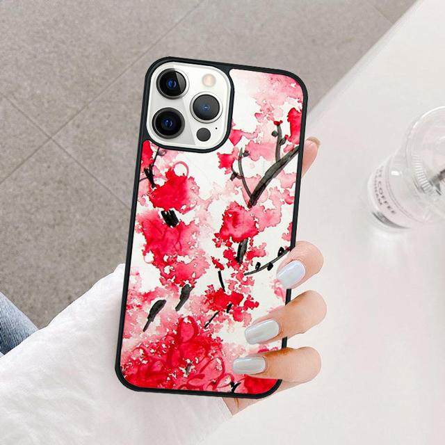 Японский стиль Арт Япония Чехол для телефона Cover Для iPhone 17 Air 15 16 14 13 12 Pro Max 11 Pro Max Plus Coque Shell