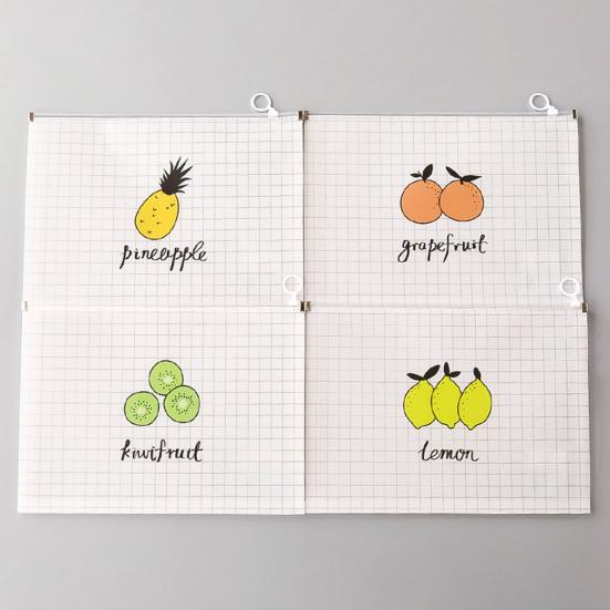 Полезная организация печати, экологически чистые водонепроницаемые сумки на молнии для документов, школьные принадлежности, сумки для хранения файлов