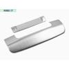 For Toyota Land Cruiser 2008-21 Silver Titanium Console Armrest Box Cover Trim