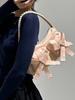 Новая сумка-подмышка с жемчужным бантом Bolsos Mujer, многофункциональная квадратная сумка Sac Femme, сумки на плечо для женщин, повседневная, универсальная, на молнии, Bolsas
